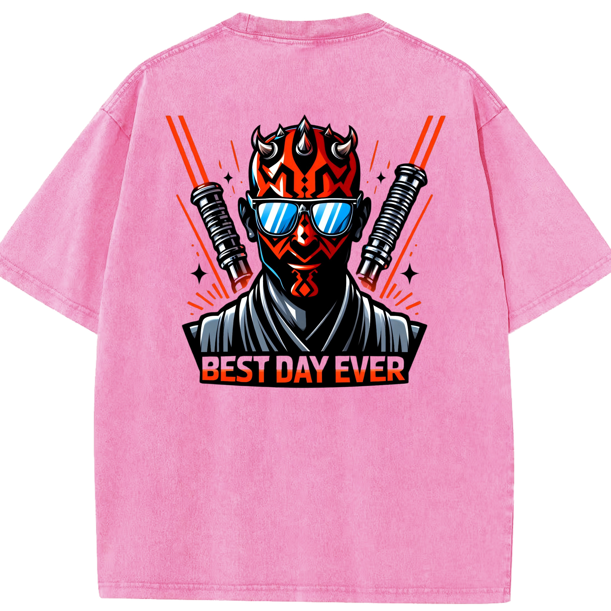（画像用） スター・ウォーズ Star Wars 綿100% ヴィンテージ風 半袖Tシャツ（背面プリント）